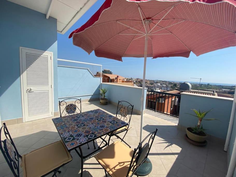 Ferienwohnung La Terrazza Di Mariel Pachino Exterior foto